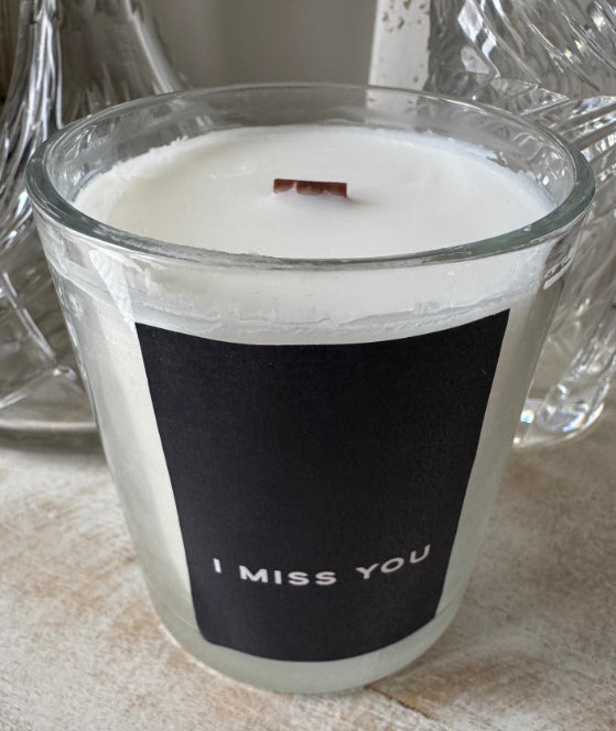 I MISS YOU Candle