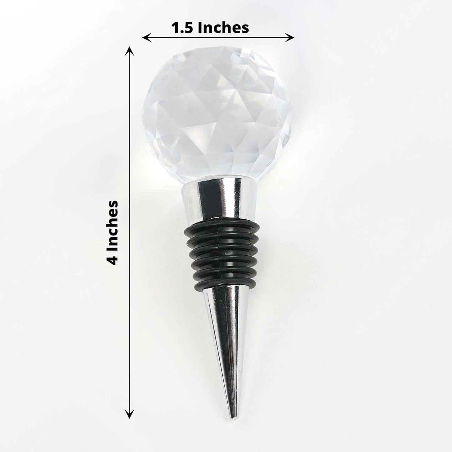 Faux Crystal Ball Winestopper